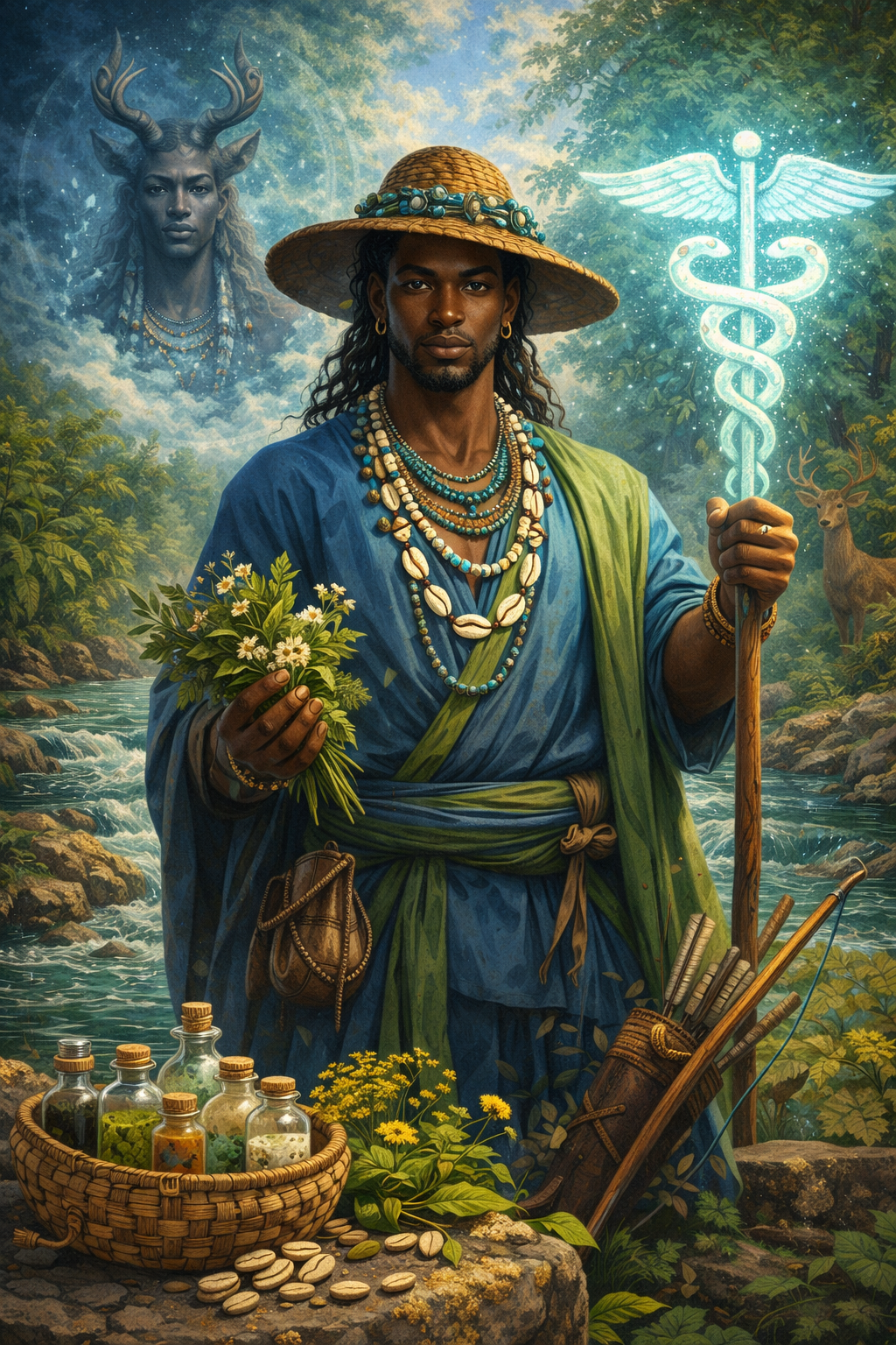 Beyond Roots - Afro Cuban Culture | Trip Planning & Experiences|Erinle – The Orisha of Medicine, Healing & the Sacred Hunt-Beyond Roots is your Key to Cuba;. Connect with Afro culture and identity. Plan your Trip to Cuba | Best Experiences | Visit our Online Shop